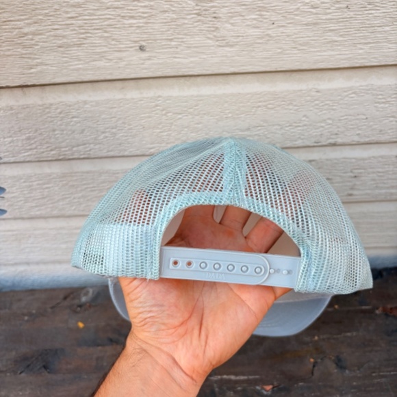 Vintage 1989 Firefighters competition Murillo VFD trucker hat snapback mesh grey - Picture 4 of 5